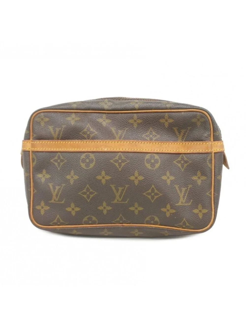Louis Vuitton Clutch Monogram Compiegne 23 Brown